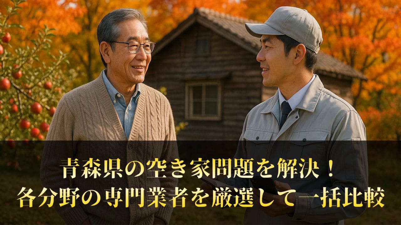 青森県で空き家の悩みはプロに任せる！信頼の5社を厳選