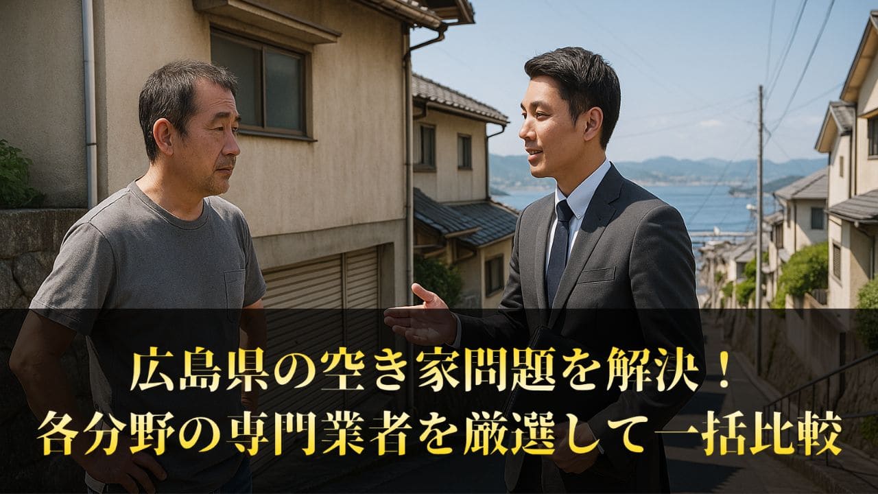 【選ばれてます】広島県で空き家対策を相談するならこの業者