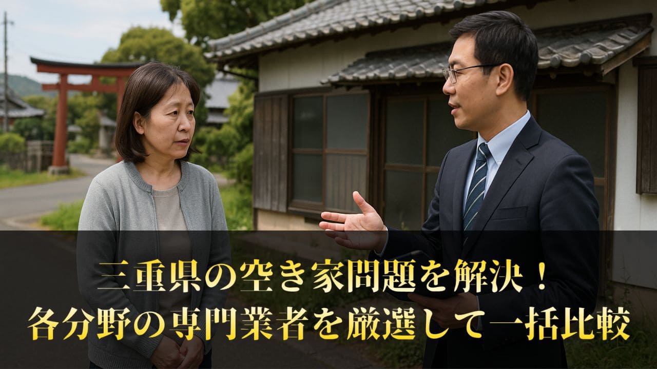 三重県の空き家、放置する前に…今すぐ相談できる業者一覧