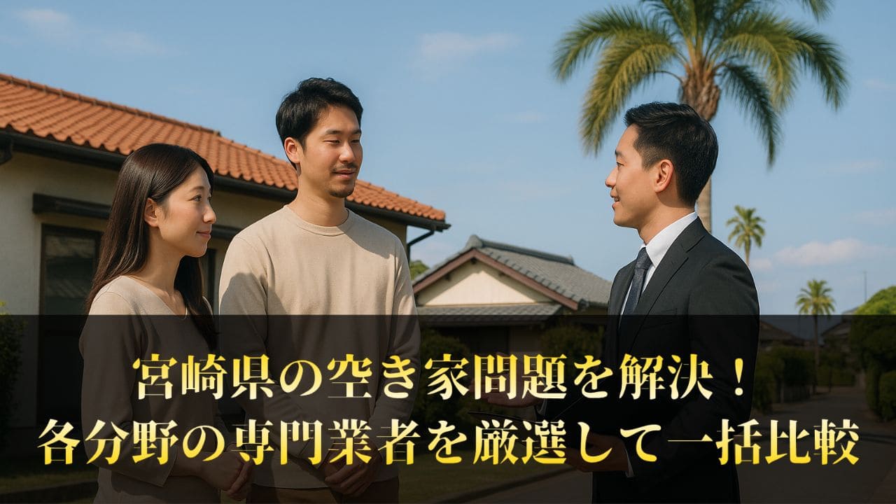 宮崎県で空き家をどうする？専門業者にまとめて相談しよう
