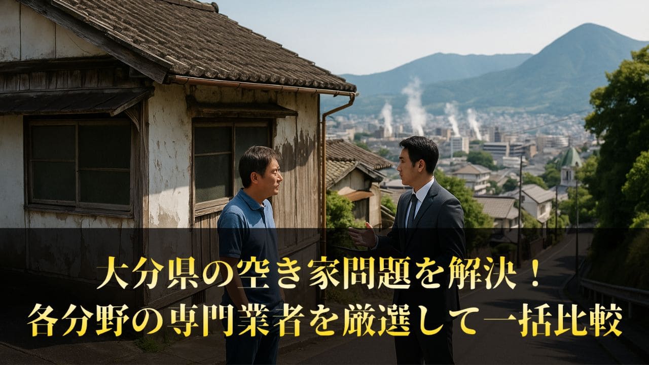 大分県の空き家、どうすればいい？5つの方法とプロの力