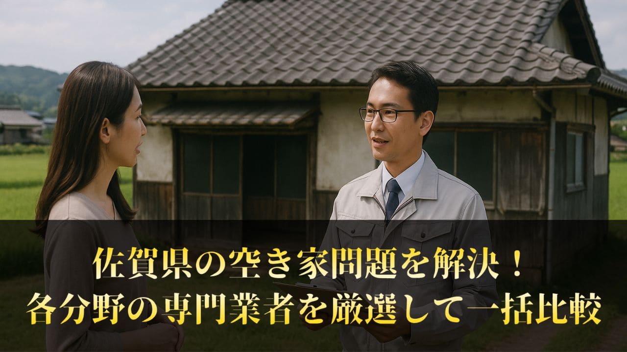 もう困らない！佐賀県で空き家のことを相談できる業者とは