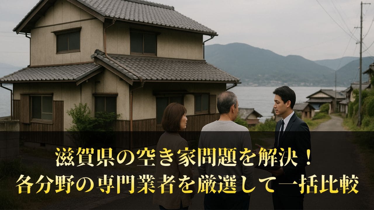 滋賀県の空き家、どうすればいい？5つの方法とプロの力